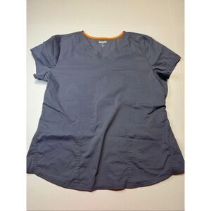 Scrubstar Condor Grey Short Sleeve Scrub Top Size Large